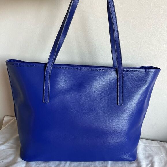 TED BAKER Purple XL Laptop Jjesica Shoulder Bag Icon Tote Bow - Picture 5 of 10